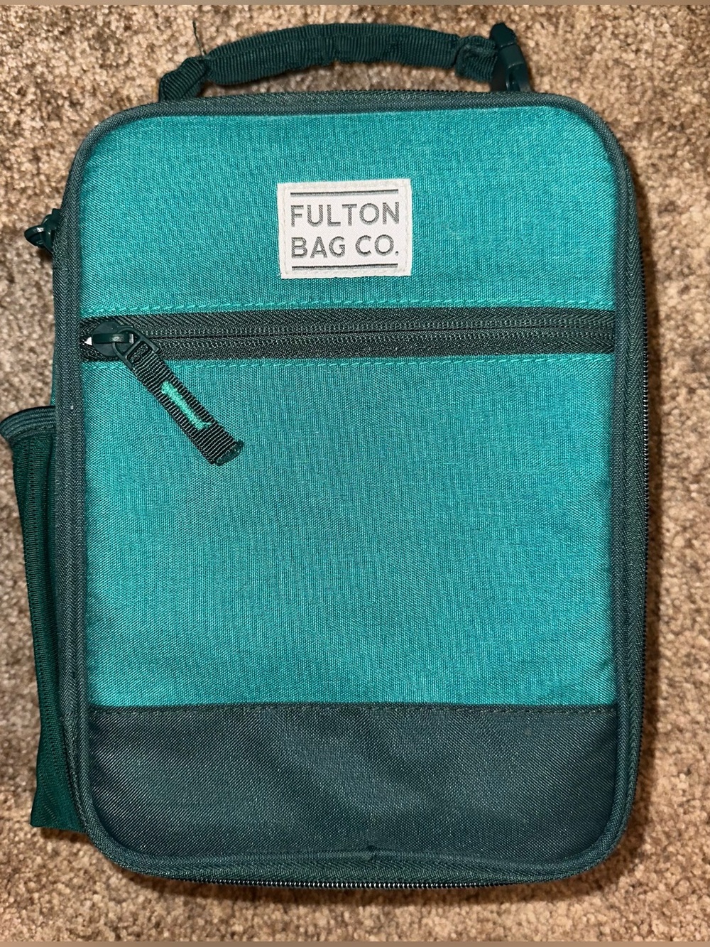 Fulton Bag Co. Green Insulated Lunchbox LunchbTote